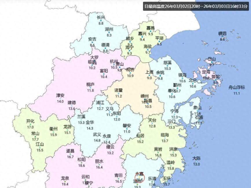 直冲22℃!浙江人注意,天气即将转折,坏消息也来了 直冲22℃!浙江人注意,天气即将转折,坏消息也来了