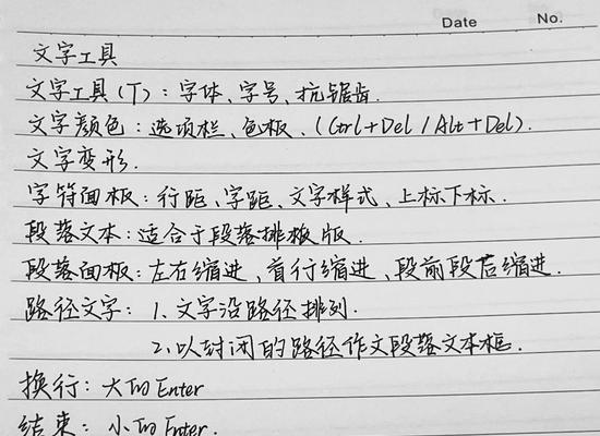 PS文字工具使用详解（掌握字体和排版技巧）