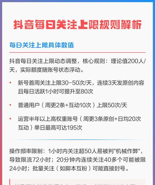 如何合理利用社交媒体的关注上限（解读关注上限政策）