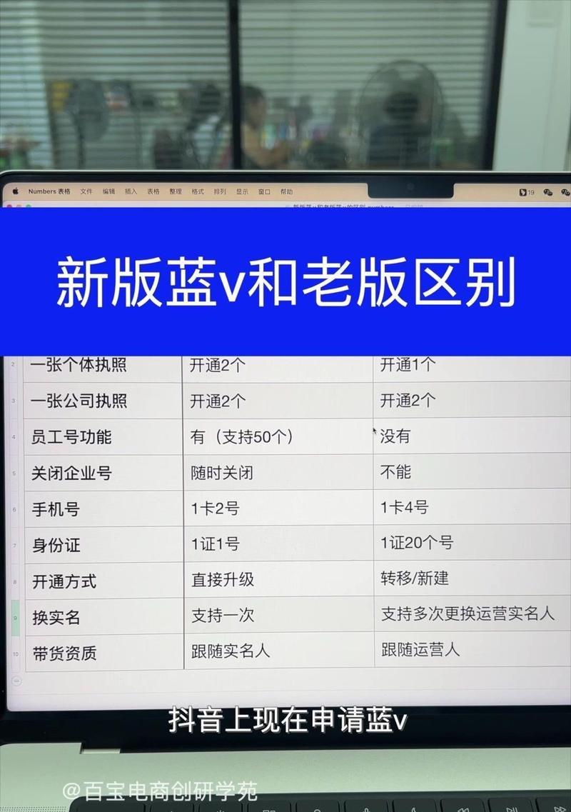 抖音店开蓝V费用介绍(了解开通蓝V的费用和流程) 抖音店开蓝V费用介绍(了解开通蓝V的费用和流程)