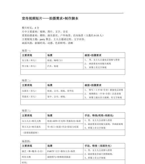 提升短视频脚本制作效率（让短视频制作更轻松）