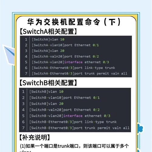 新手也能轻松配置交换机的详细教程(从入门到精通) 新手也能轻松配置交换机的详细教程(从入门到精通)