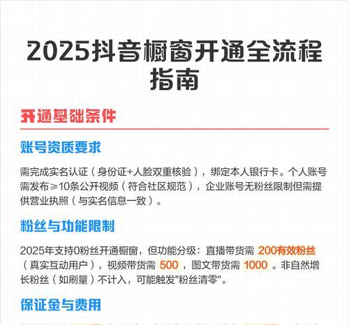 如何在抖音开通橱窗功能(步骤详解) 如何在抖音开通橱窗功能(步骤详解)